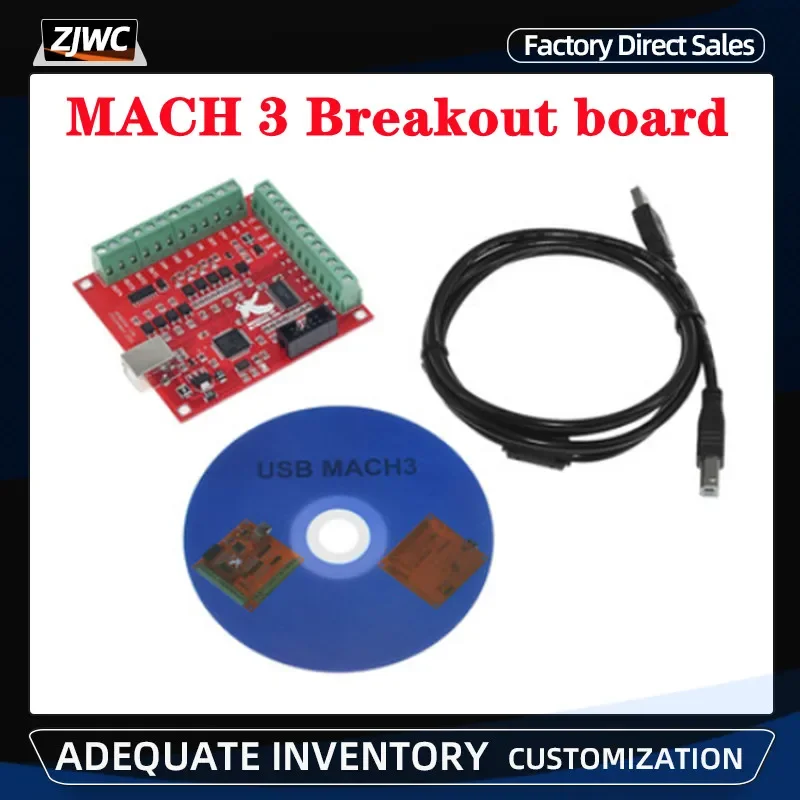Mach3 Usb Cnc Controller 4 Axis 100Khz - 3pcs/Set 1pc 4 Axis MACH3 CNC