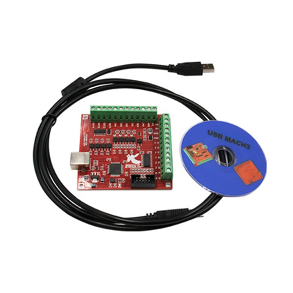 Mach3 Usb Cnc Controller 4 Axis 100Khz - 3PCS/SET 1PCS MACH3 Breakout board +1PCS