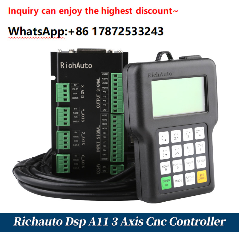 Dsp A11 Richauto 3-axis Cnc ro - Richauto A11 Dsp Controller 3 Axis review and price