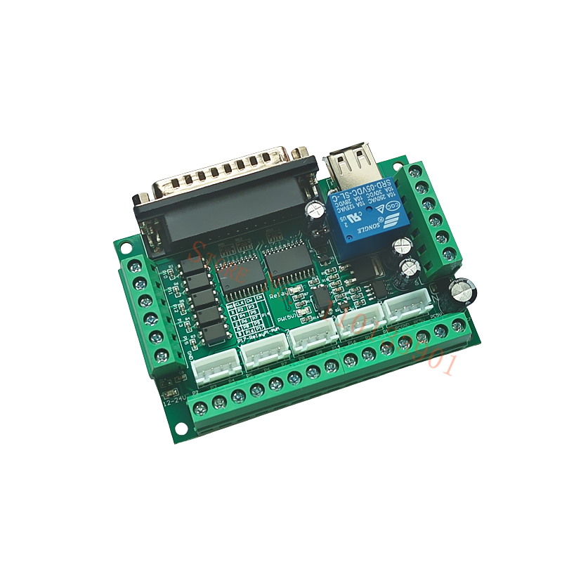 1pc 5 Axis CNC Breakout Board  - 5 Axis Cnc Breakout Board Interface Mach3 review and price