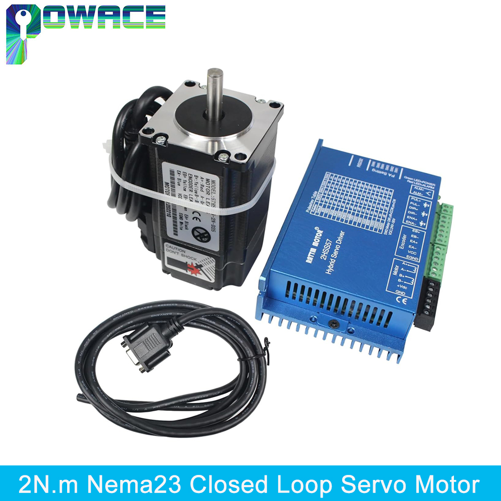 【EU】 2N.m Nema23 Closed Loop S - Nema 23 Closed Loop Stepper Motor Driver Kit review and price