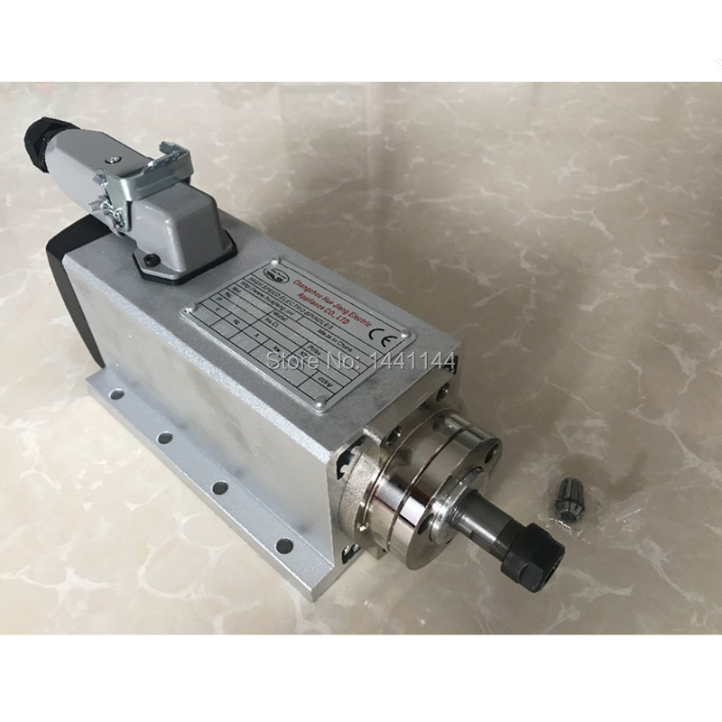Air Cooled Spindle 3KW 220V/38 - Er20 Collet Chuck Spindle Motor 220V review and price