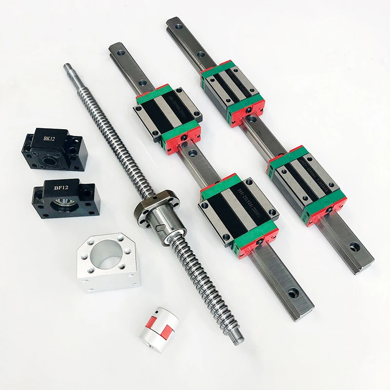 2 set HGR20 HGR15 Linear Guide - Hgr20 Linear Guide Rail Ballscrew Set review and price
