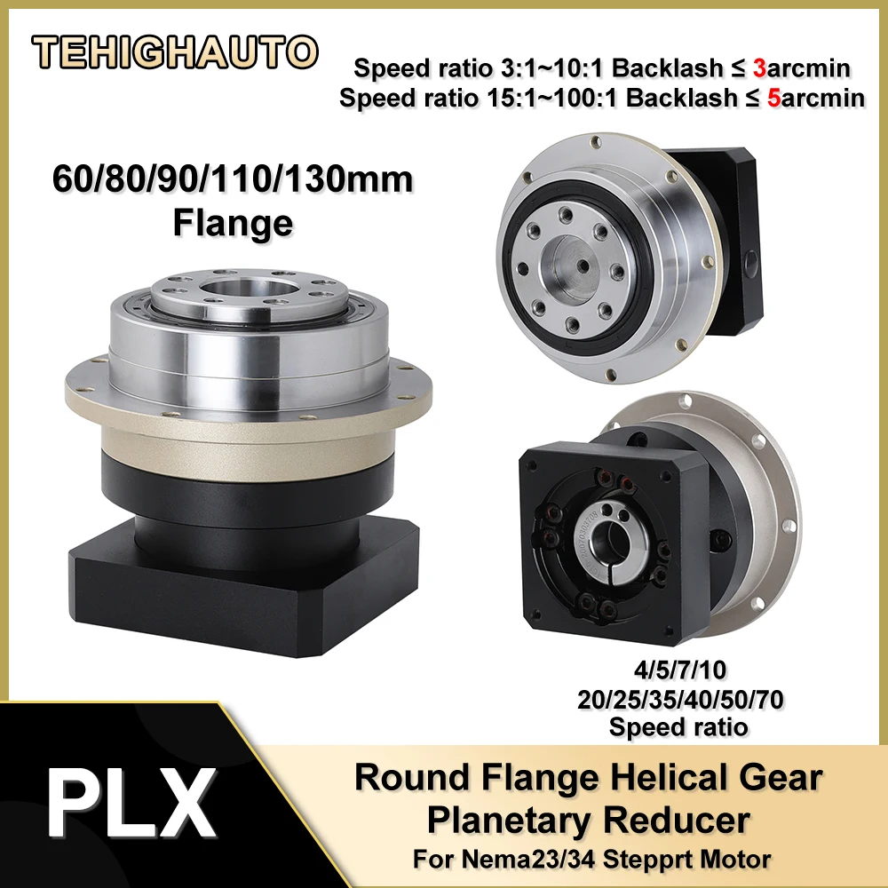 Circular Flange Helical Gear P - Planetary Gearbox Reducer Nema 23 34 review and price