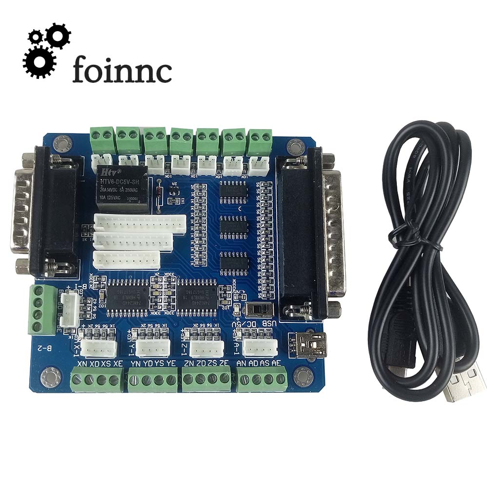 Mach3 5 Axis CNC Breakout Cont - 5 Axis Cnc Breakout Board Interface Mach3 review and price