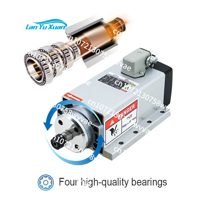 1.5KW 110V CNC Air-Cooled Spin - Air Cooled 1.5Kw Spindle Motor Inverter 110V review and price