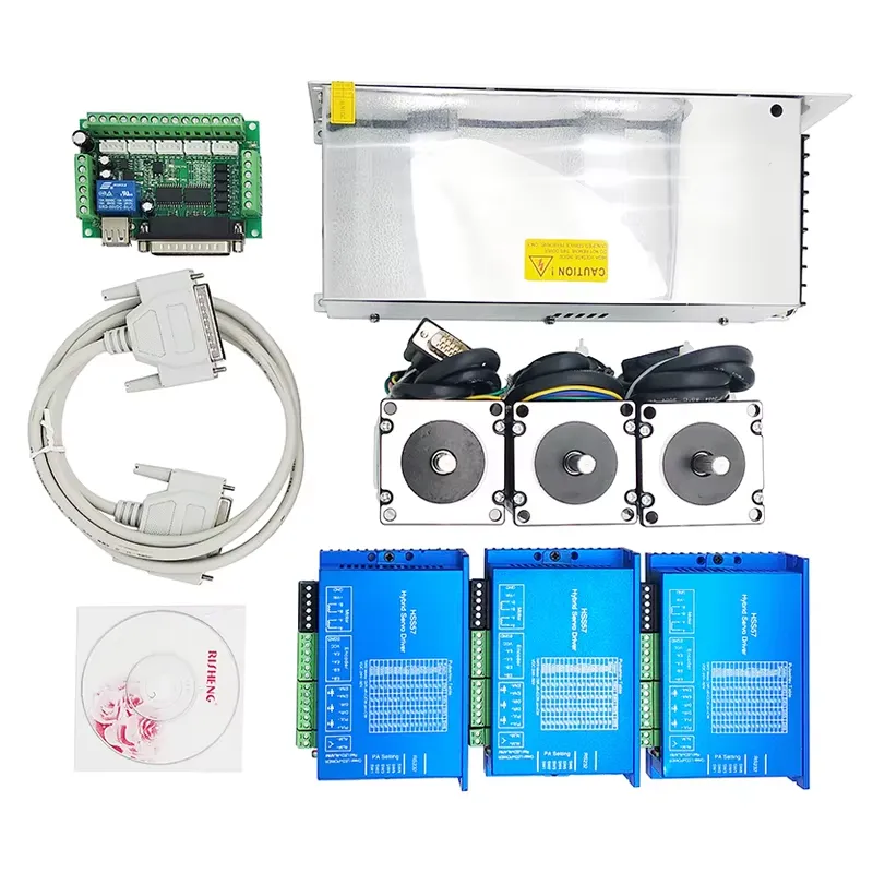 3 Axis 2N.m Nema23 CNC Kit Ser - Nema 23 Closed Loop Stepper Motor Driver Kit review and price