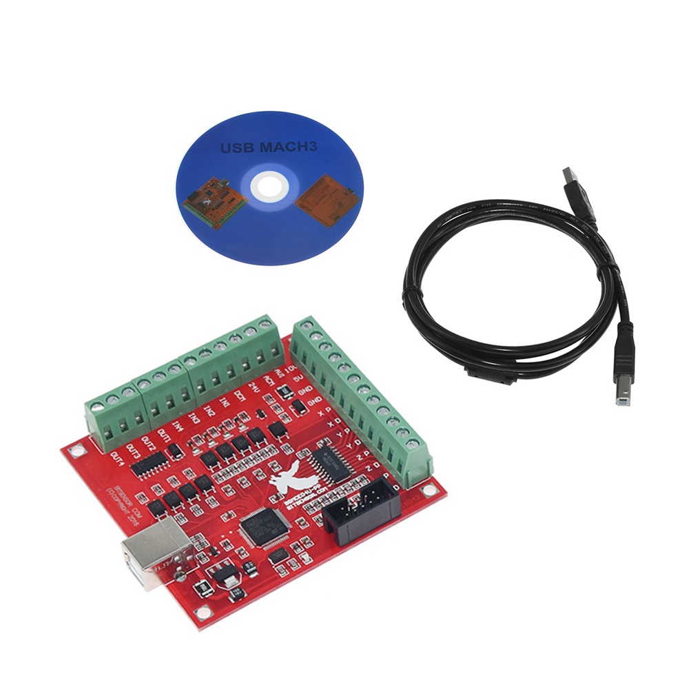 MACH3 CNC USB 100Khz Breakout  - Mach3 Usb Cnc Controller 4 Axis 100Khz review and price