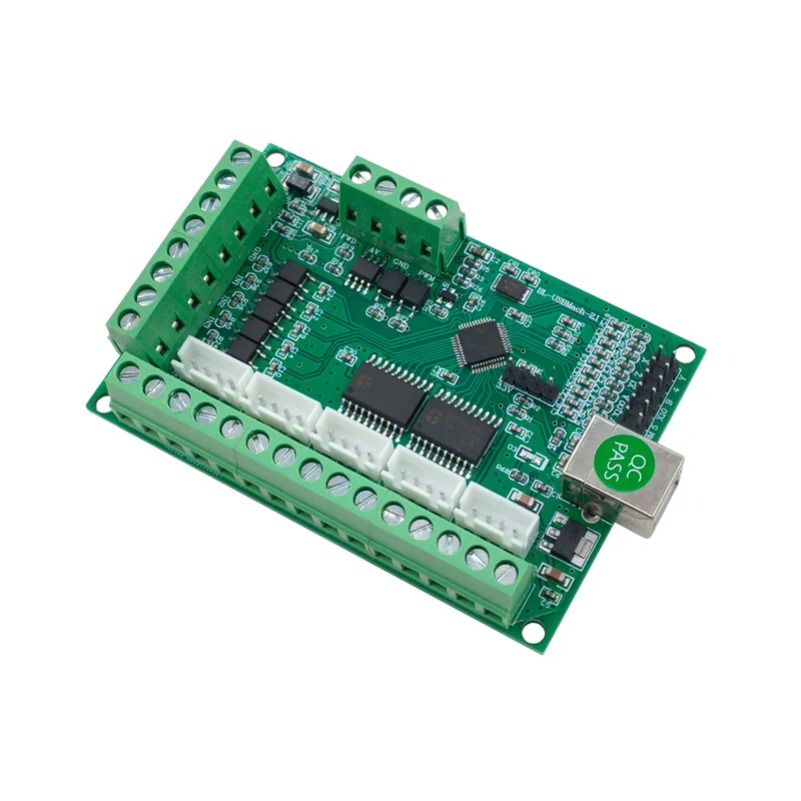 1pcs Driver board  breakout bo - 5 Axis Cnc Breakout Board Interface Mach3 review and price