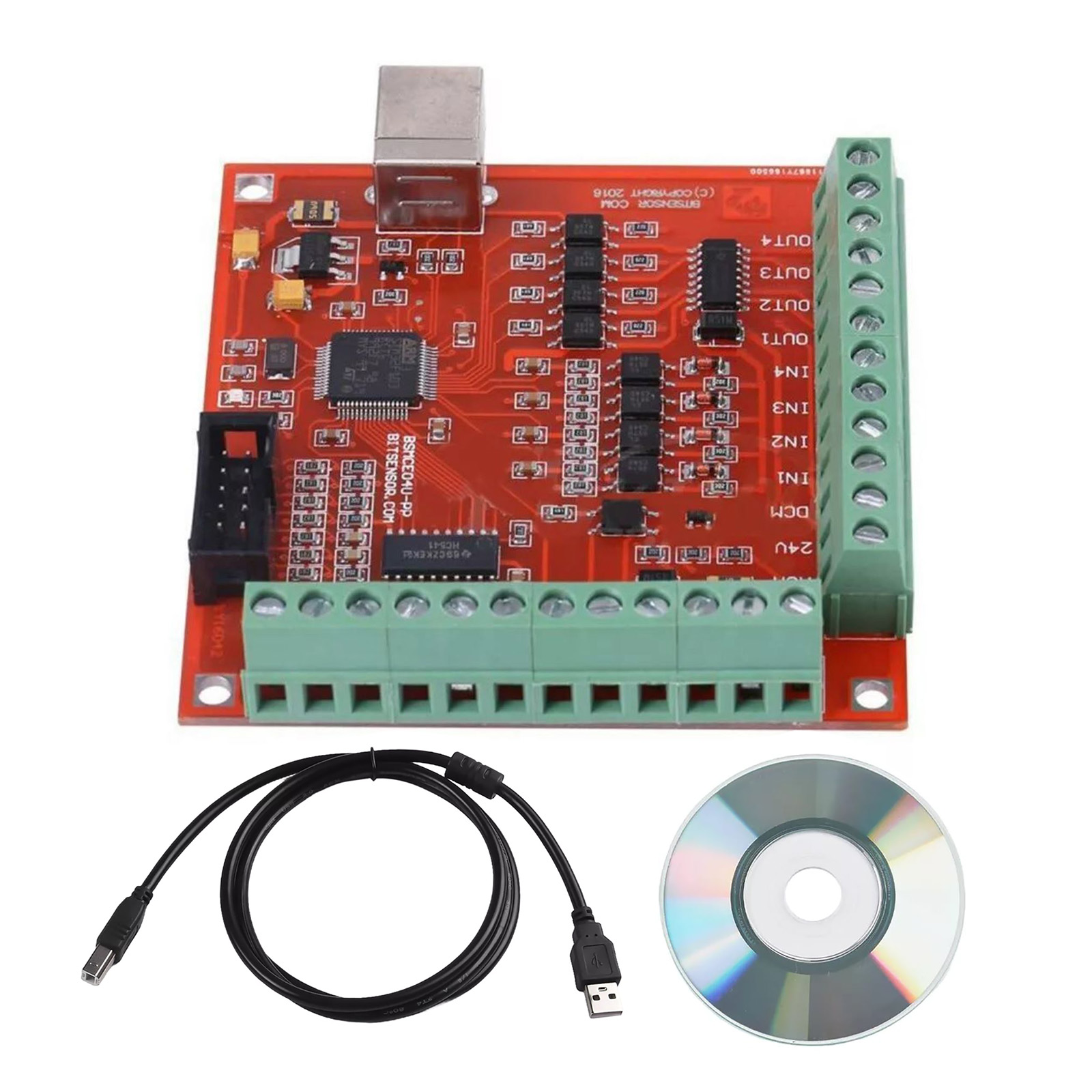 USB CNC 4-Axis Motion Control  - Mach3 Usb Cnc Controller 4 Axis 100Khz review and price