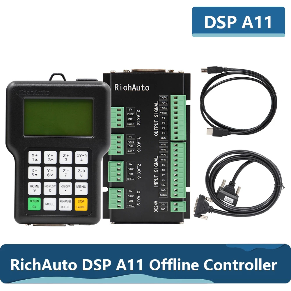 RichAuto DSP A11 CNC controlle - Richauto A11 Dsp Controller 3 Axis review and price