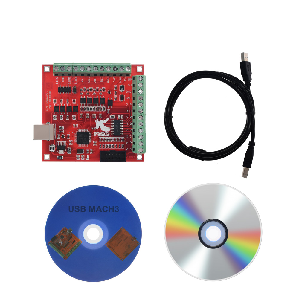 Breakout Board CNC USB MACH3 4 - Mach3 Usb Cnc Controller 4 Axis 100Khz review and price