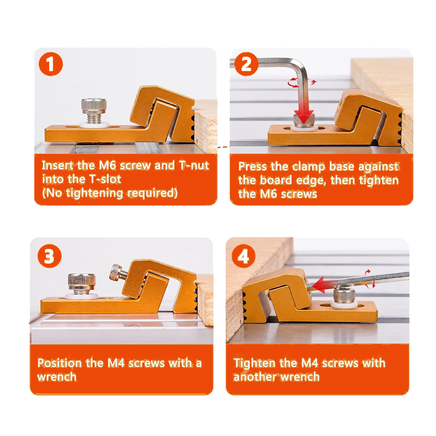 4pcs Aluminum CNC Clamps Set f - Cnc 3018 Pro Max Metal review and price
