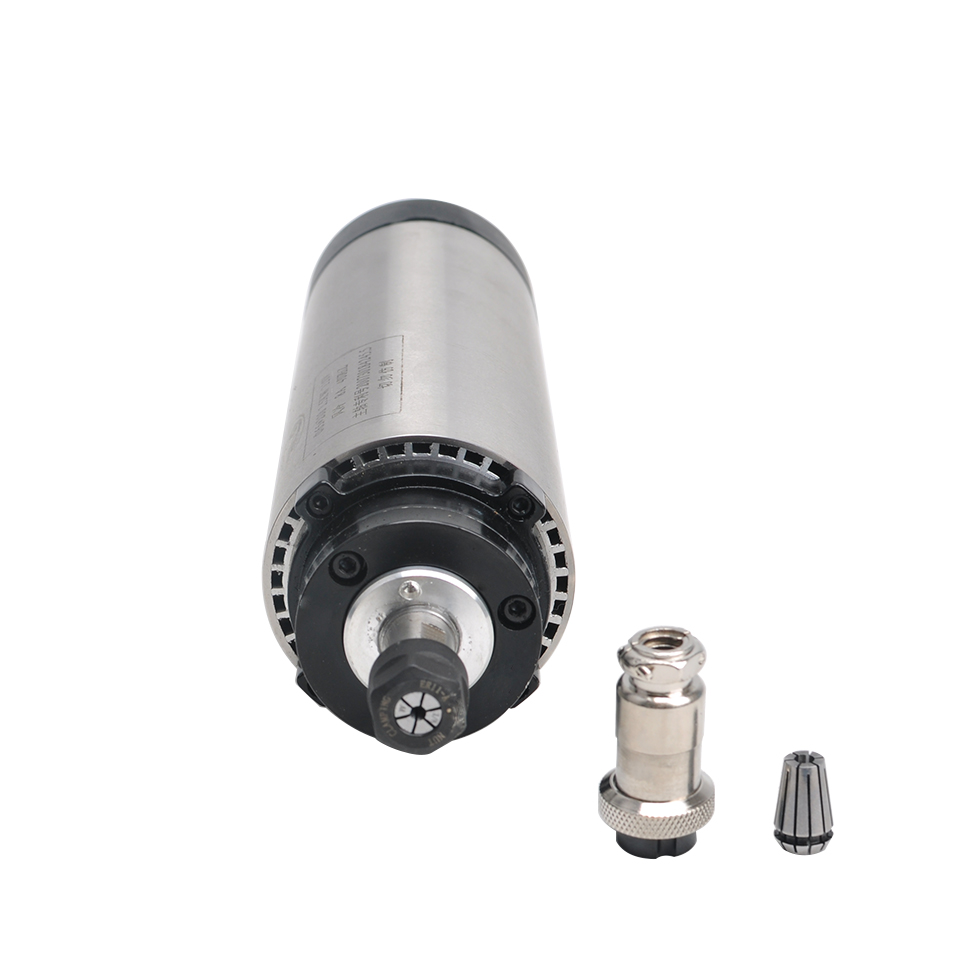 CNC Spindle Motor Kit 80MM 1.5 - Air Cooled 1.5Kw Spindle Motor Inverter 110V review and price